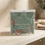 Kids Waterproof Bathfirmations Set (2)