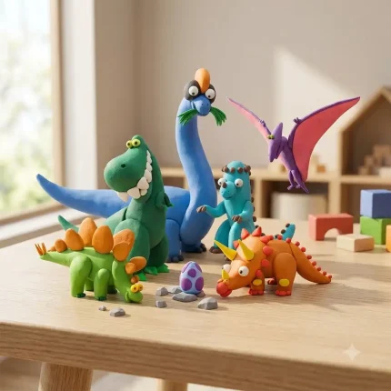 Learn To Sculpt Silly Air Dry Clay Creatures 4