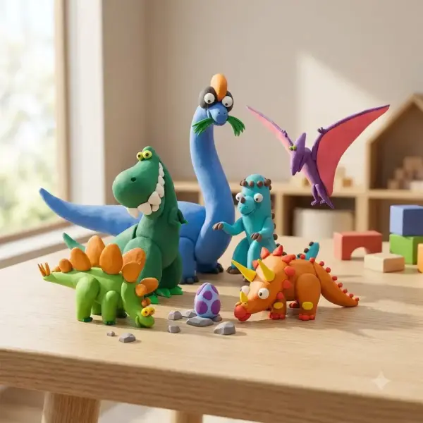 Learn To Sculpt Silly Air Dry Clay Creatures 4
