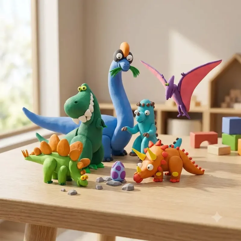 Learn To Sculpt Silly Air Dry Clay Creatures 4