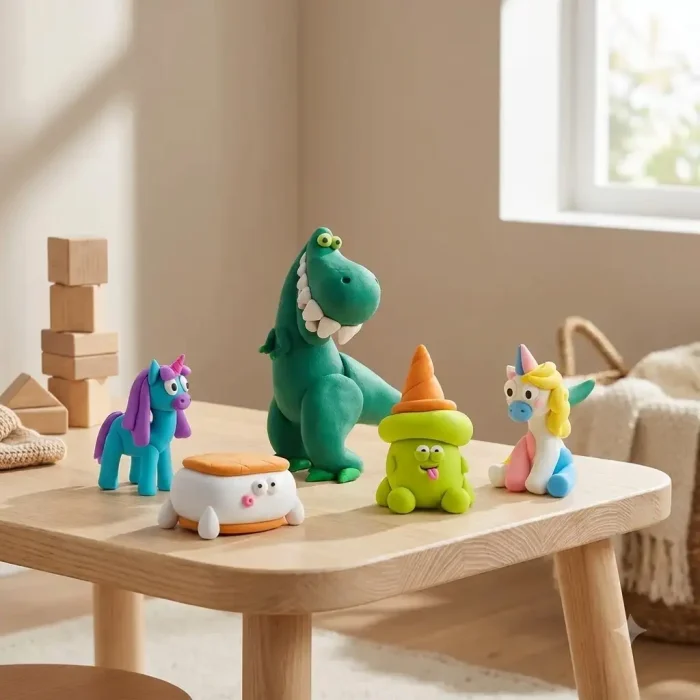 Learn To Sculpt Silly Air Dry Clay Creatures