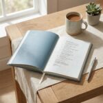 Linen Guided Anti-anxiety Journal To Reframe & Reset 3
