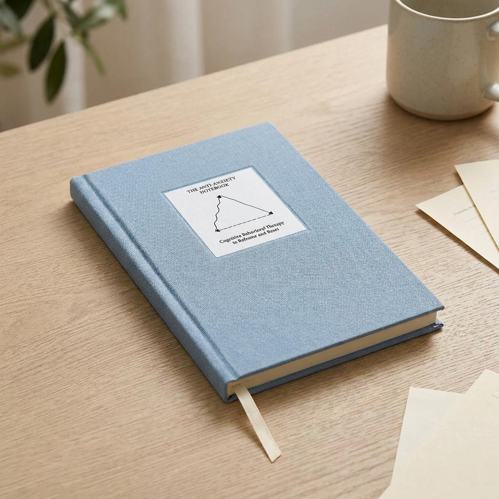 Linen Guided Anti-anxiety Journal To Reframe & Reset Linen Guided Anti-anxiety Journal To Reframe & Reset