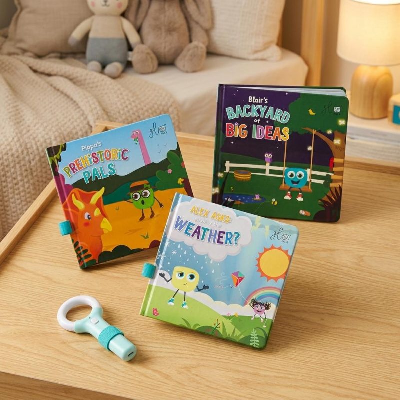 Magical Light Up Library Gift Set With Discovery Wand