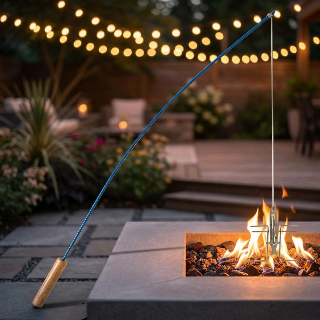 Marshmallow Fishing Pole Campfire Roaster Marshmallow Fishing Pole Campfire Roaster