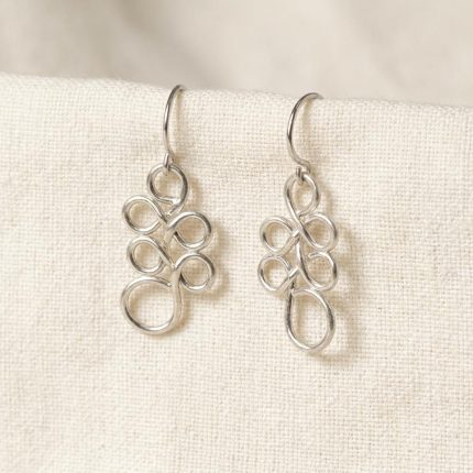 Meaningful Ever Evolving Sterling Silver Earrings