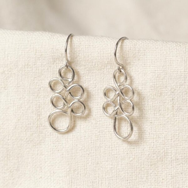 Meaningful Ever Evolving Sterling Silver Earrings