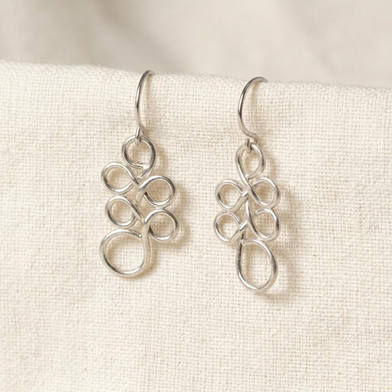 Meaningful Ever Evolving Sterling Silver Earrings
