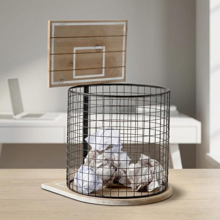 Mini Basketball Wastebasket Hoop 1