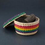 Molcajete With Tortilla Basket - Authentic Volcanic Stone 2