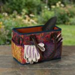 Multi-pocket Floral Utility Tote