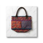 Multi-pocket Floral Utility Tote 3