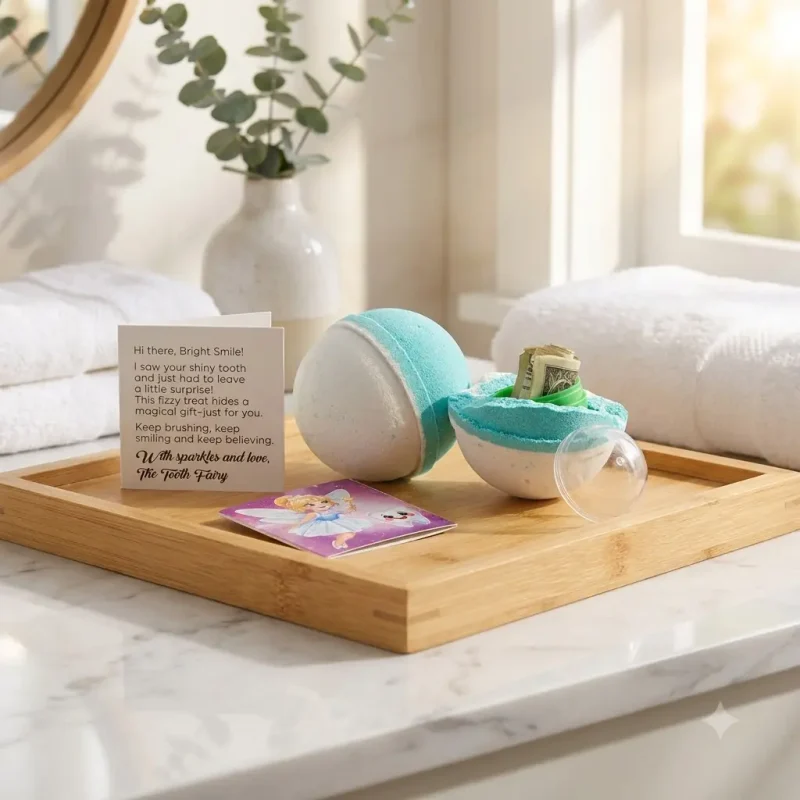 Mystery Tooth Fairy Prize Bath Bombs