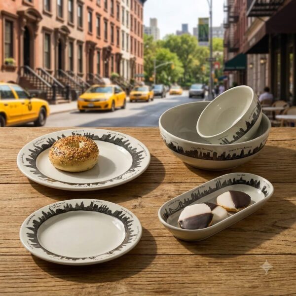 Nyc Skyline Dinnerware