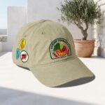 Nature-lover's Garden Guardian Embroidered Badge Hat