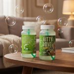 Organic Catnip Kitty Bubbles - Set Of 2