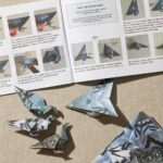 Origami Paper Desk Pigeons 1