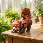 Panda Posable Cardboard Animal Build Kit