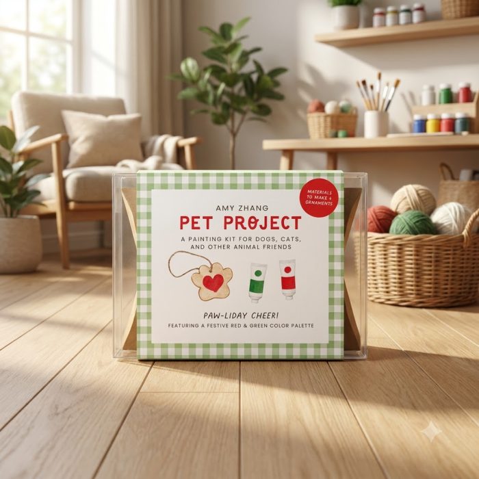 Pawcasso Ornament Painting Kit For Pets Set Of 4b