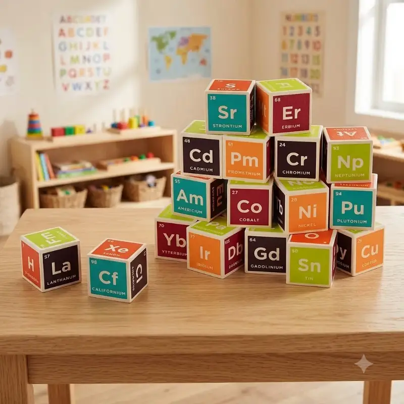 Periodic Table Building Blocks