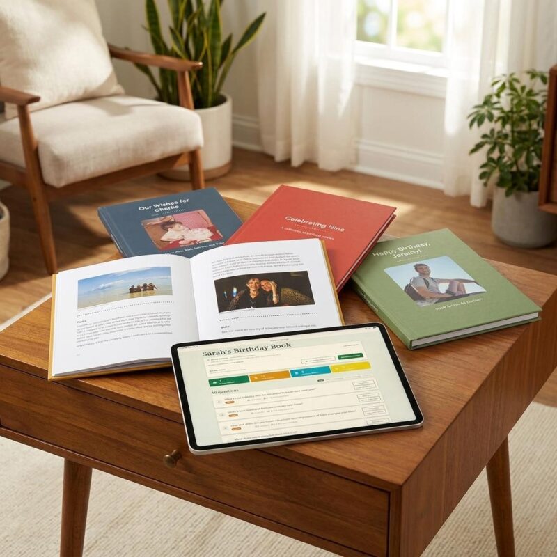 Personalized Stories Of Them Collaborative Birthday Book