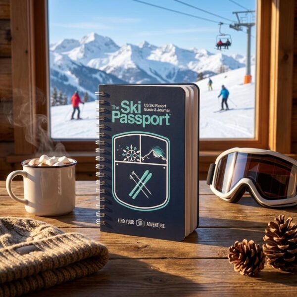 Pocket-sized Ski Passport- Guide & Journal To Us Ski Slopes