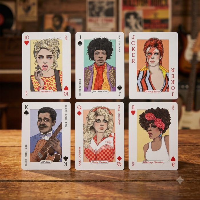 Pop Culture Music Playing Cards (2)