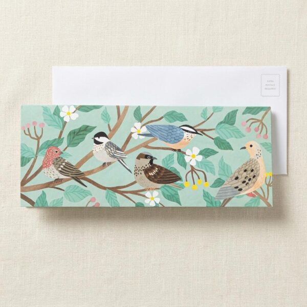 Pop-up Bird Song Audio Greeting Card