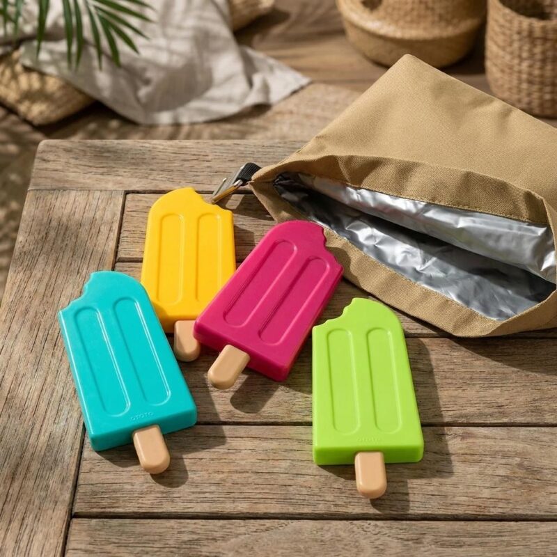 Popsicle Ice Packs - Set Of 4 With Quick-freezing Gel 3