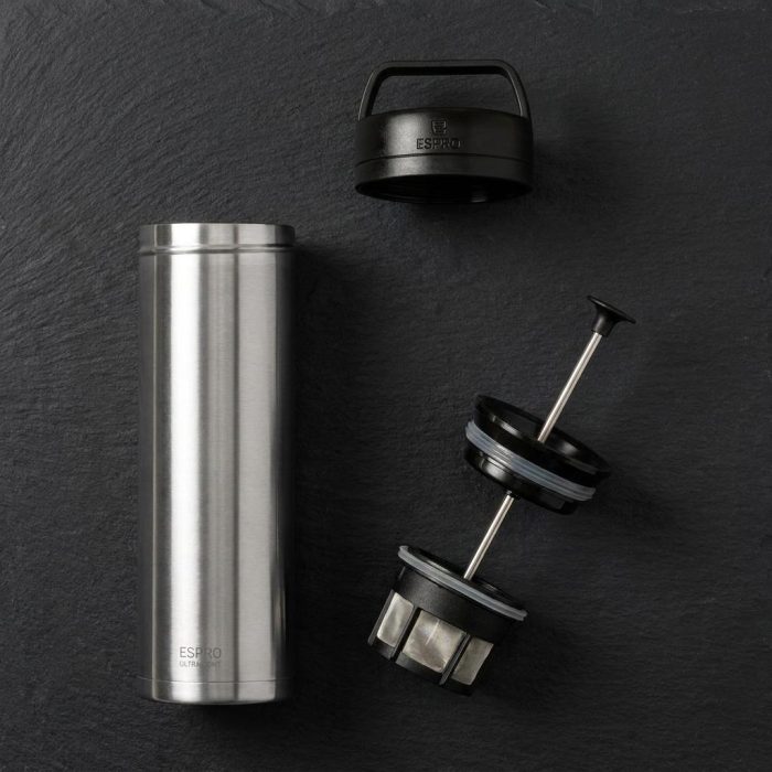 Portable Stainless Steel Coffee Press To-go 2