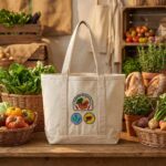 Premium Garden Guardian Embroidered Badge Tote