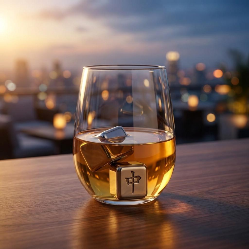 Premium Mahjong Cocktail Chilling Stones (2)