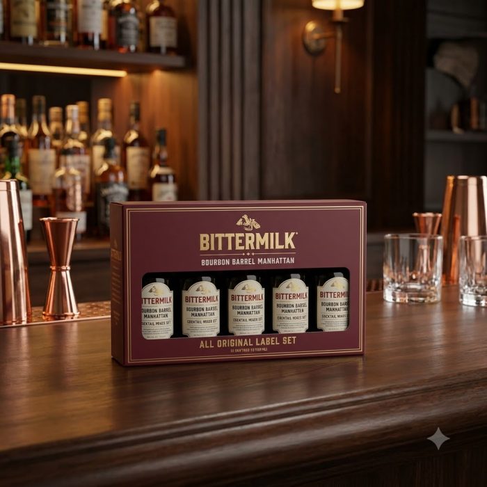 Premium On-the-go Manhattan Cocktail Set 1