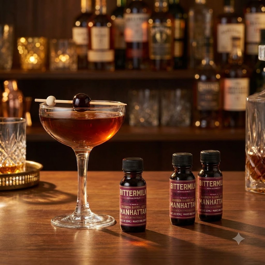 Premium On-the-go Manhattan Cocktail Set Premium On-the-go Manhattan Cocktail Set