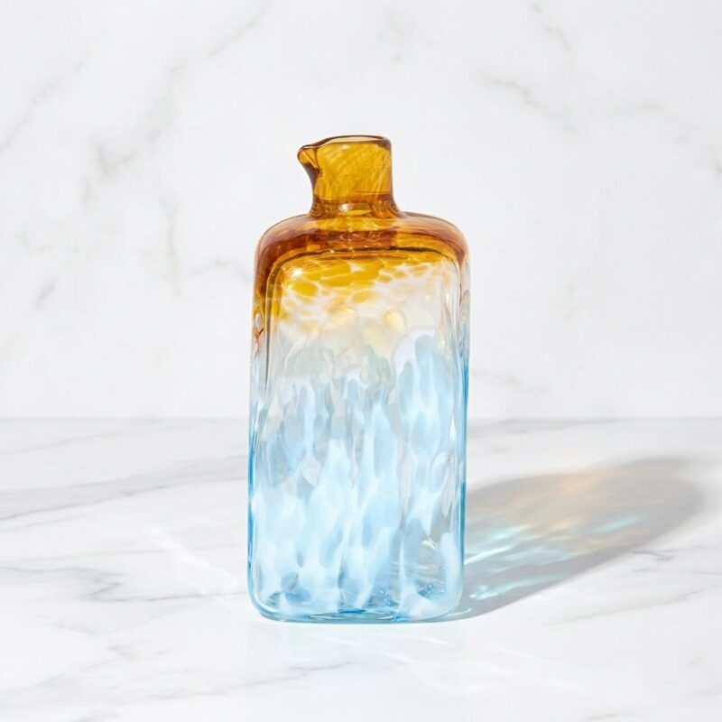 Premium Sun & Sky Handblown Whiskey Jug