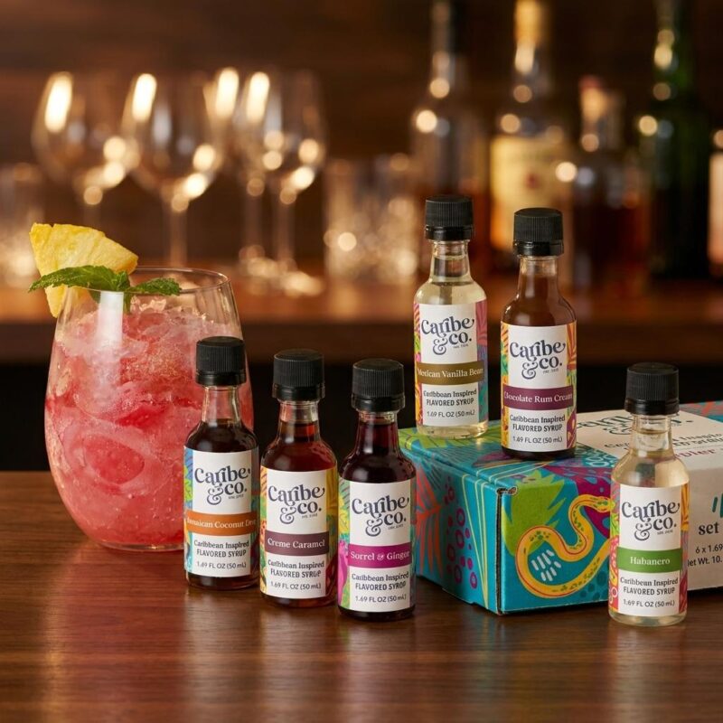 Premium Taste Of The Caribbean Syrups Sampler