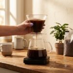 Purest Cup Pour Over Coffee Maker Filterless Borosilicate Glass (2)