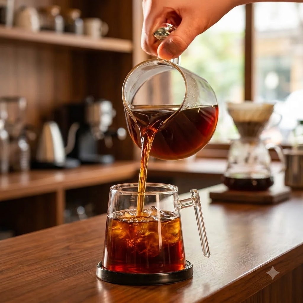Purest Cup Pour Over Coffee Maker Filterless Borosilicate Glass Purest Cup Pour Over Coffee Maker Filterless Borosilicate Glass