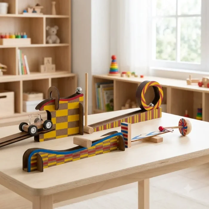 Race Car Chain Reaction Construction Set 1