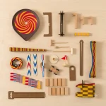 Race Car Chain Reaction Construction Set