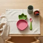 Radish_plate_set Healthy Harvest Natural Dining Sets