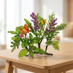 Recycled Glass Herb Garden Sculpture 1