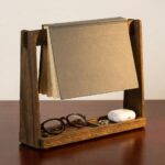 Red Oak Save My Spot Bookmark Stand 3