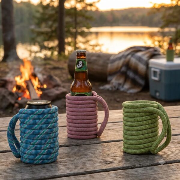 Repurposed Climbing Rope Cozy 1