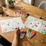 Reusable On-the-go Sensory Coloring Mat