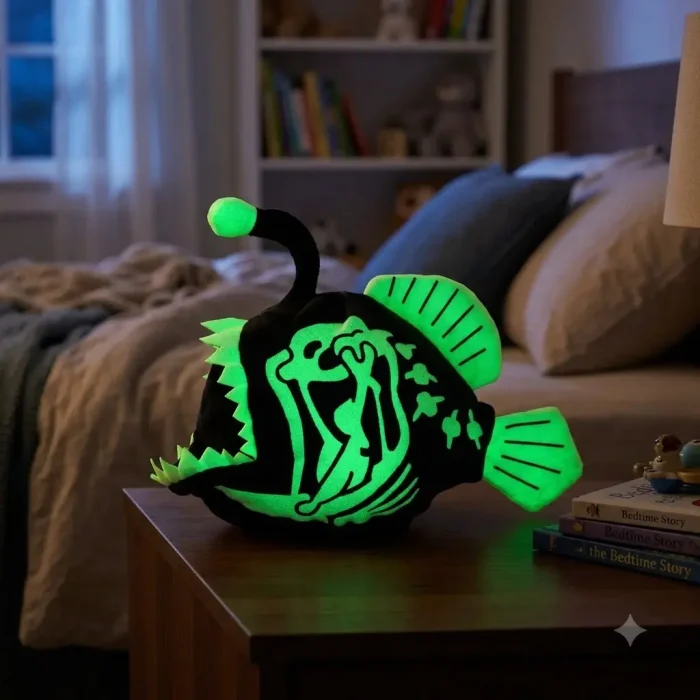 Reversible Glowing Plush Anglerfish 2