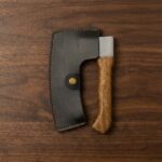 Rustic Stainless Steel Pizza Axe 2