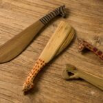 Safari Spreading Knives Set Of 4 - Handcrafted Jacaranda Wood (3)
