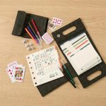 Screen-free Play Anywhere Portable Paper Games Set 2