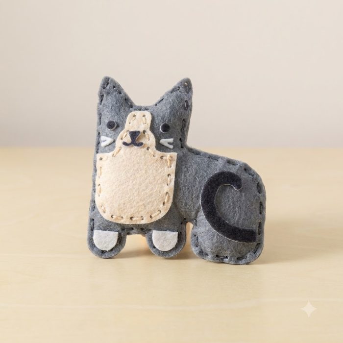 Sew Your Own Mini Corgi & Kitty Pocket Pets 3